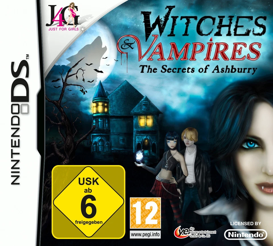 DS Spiel Witches Vampires The Secret of Ashburry ohne OVP ohne Anleitung BB - Bild 1 von 1