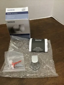 Moen Genta BH3603CH Single Robe Hook in Chrome - Picture 1 of 9