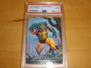 1992 Marvel Masterpieces - Wolverine PSA 9 56284757 - Bild 1 von 2