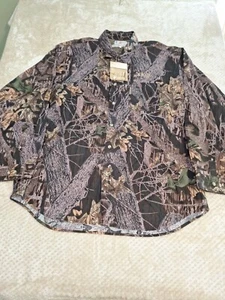 NWT Columbia Sportswear Co. Men's Sz XL Duck Hunt Camo Button Down Long Sleeve - Picture 1 of 12