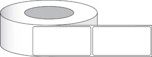 Papier Hochglanz Inkjet Etiketten 2" Breite 3" Kern - Bild 1 von 6