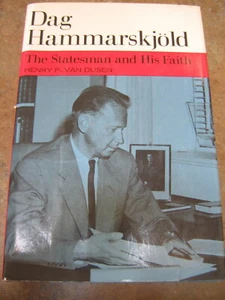 DAG HAMMARSKJOLD The STATEMAN and HIS FAITH book by Henry P Van Dusen - Picture 1 of 2