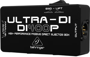 Behringer Ultra-DI DI400P 1-channel Passive Instrument Direct Box genuine New - Picture 1 of 6