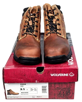 Wolverine PIPER Botas de Trabajo Impermeables Punta Compuesta 6" Para Mujer Talla 8.5W W221032 Foto 1 de 4