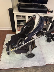 Uppababy Cruz Stroller (Navy and Silver) USED - Picture 1 of 5