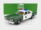 1:18 GREENLIGHT Plymouth Fury Hazzard Police 1975 Green White GREEN19116