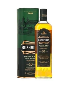 Irish Whiskey SM Bushmills Single Malt 10 anni 70cl - Foto 1 di 1