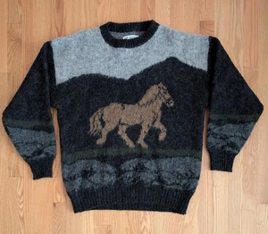 Suéter de Caballo de Hilo de Colección Lana Hilo Islandés Grande Islandia Grueso Ecuestre - Imagen 1 de 9