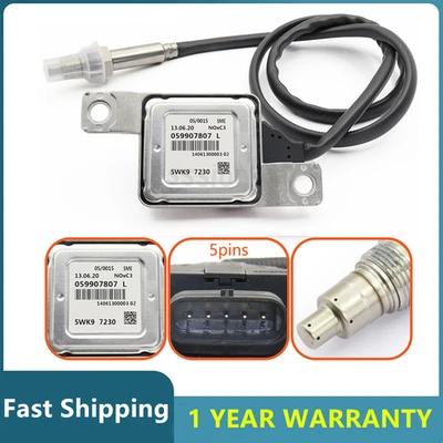 Downstream Nox Sensor 059907807L For VW Touareg 2010-2018 3.0L Porsche Cayenne - Image 1 of 4