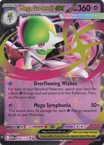 Mega Gardevoir ex - Doble Raro Holo ME01: Mega Evolution 060/132 casi nuevo - Imagen 1 de 2