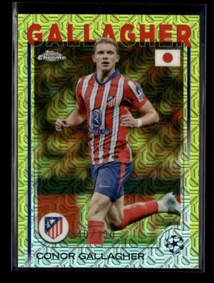 Conor Gallagher 2024-25 Topps Chrome UEFA Japan Yellow Mojo 040/150 [and114 - Image 1 of 2