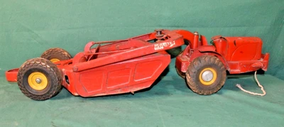 Vinatge 1950's Doepke Heiliner Earth Mover Road Grader Pressed Steel Toy - Image 1 of 4
