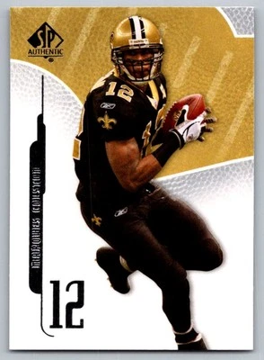 2008 SP Authentic Marques Colston New Orleans Saints #84 - Image 1 of 2