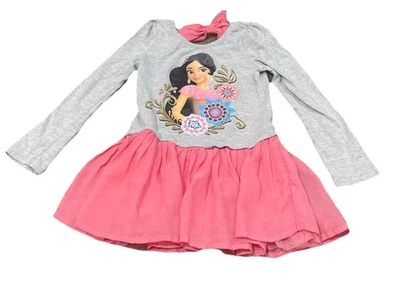 Disney Elena Of Avalor Long Sleeve Dress Girls Size 6 - Image 1 of 3