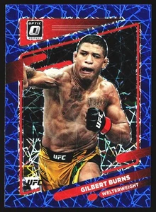 Donruss Optic Gilbert Burns Blue Velocity Ultimate Fighting Championships 2022 - Foto 1 di 2
