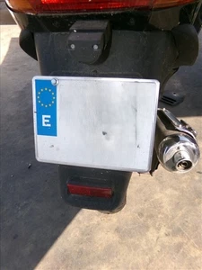 porte-plaque d immatriculation pour PIONEER XF 125 2006 100263 - Picture 1 of 3