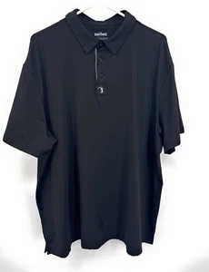 Bogey Bros Golf Poloshirt Herren XXXL 3XL Schwarz Performance Stretch Athleisure - Bild 1 von 4