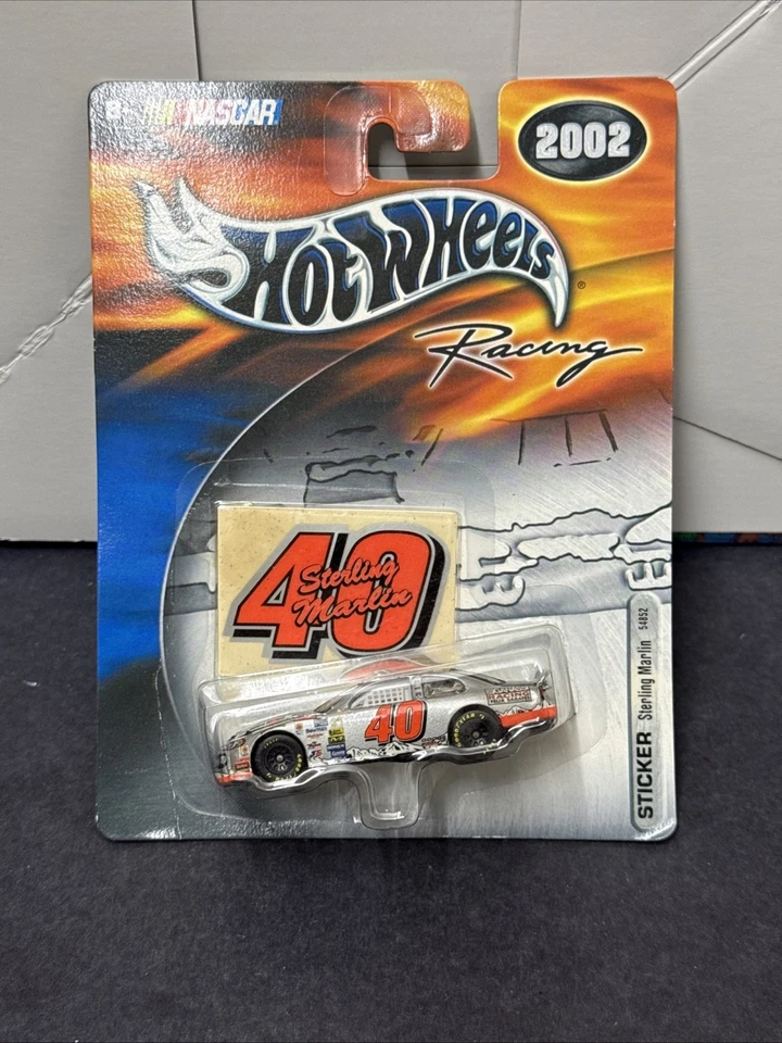 Sterling Marlin #40 2002 1:64 NASCAR Hot Wheels Racing diecast con pegatina NUEVO Foto 1 de 4