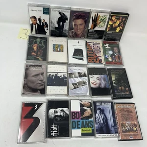 20 Cassette Tapes Lot Vintage Genesis Lindsey Buckingham Bruce Hornsby Fleetwood - Picture 1 of 2