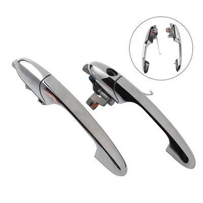 For Fiat 500 RHD Chrome Handles OEM Specifications for Easy Installation - Image 1 of 4