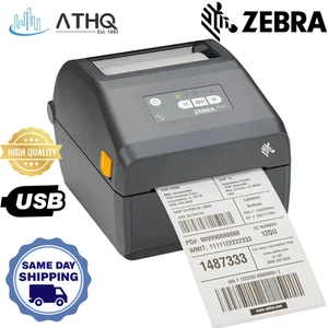Zebra ZD421T 300dpi Thermal Transfer USB Barcode Label Printer ZD4A043-301E00EZ - Picture 1 of 9