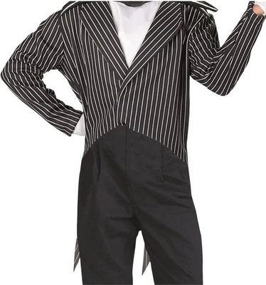 Jack Skellington Nightmare Before Christmas Costume Adult XL 42-46 Disney - Image 1 of 4