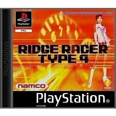 PS1 / Sony Playstation 1 Spiel - Ridge Racer Type 4 mit OVP - Bild 1 von 4