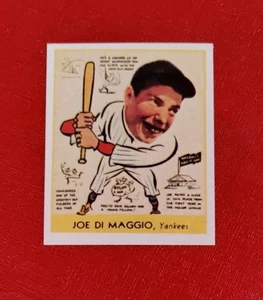 Joe DiMaggio 1985 Renata Galasso 1938 Goudey Heads Up Reprint NY Yankees #274 - Picture 1 of 2