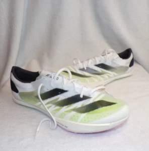 Adidas Adizero Ambition Track Spikes Cleats White Green IE5486 Men’s Size 13 US - Picture 1 of 9
