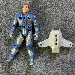 Centurions Action Figure Ace McCloud 1986 Kenner Giocattolo Swing Wings Flight Pack - Foto 1 di 11