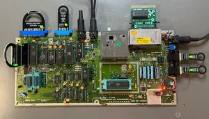 ✅ MAINBOARD COMMODORE 64 C64 TEST BOARD DIP SOCKET HOLE + ZIF ASSY 250466 N.17 ✅ - Afbeelding 1 van 10