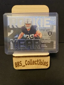 2024 Contenders Rookie Of The Year Brock Bowers Raiders - Picture 1 of 2