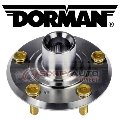 Dorman Front Wheel Hub for 1997-2001 Honda Prelude Axle Driveline Axles Hubs df Foto 1 de 4