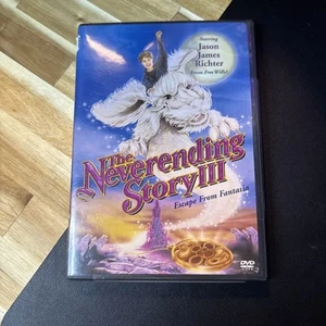 The Neverending Story 3: Escape From Fantasia (DVD, 2002) NEW Missing shrinkwrap - Picture 1 of 5