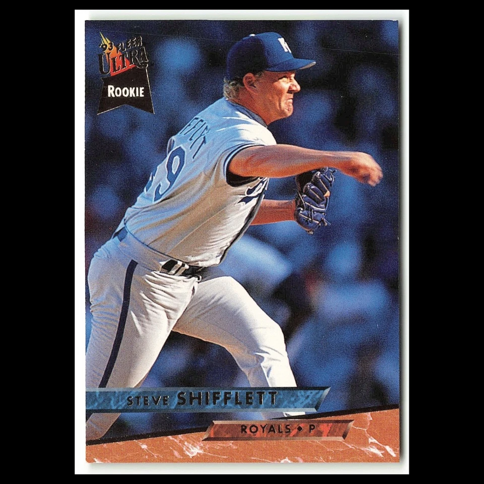 Steve Shifflett #216 1993 Fleer Ultra Kansas City Royals Baseball Card MLB NM - Image 1 of 3