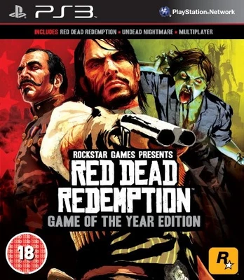 Red Dead Redemption Game Of The Year Edition (GOTY) PS3 - Game  MQVG The Cheap - Image 1 of 2