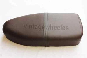 Asiento De Silla Marrón Para Scooters Vespa PX LML - Imagen 1 de 5
