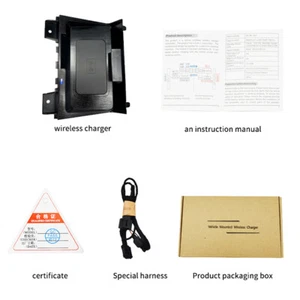 OE Center Console Phone Wireless Fast Charging Pad for Audi Q4 e-tron 2022 - Bild 1 von 17