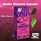 Little's Doppel Schokolade Kapseln Glatt & Reich Honduran Arabica Kaffee 55g X 4