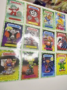 Garbage Pail Kids✨14 tarjetas raras Green Booger como nuevas ✨ - Imagen 1 de 9