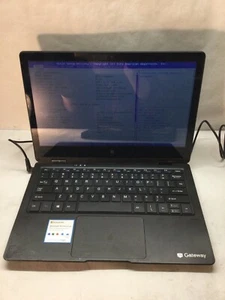 LOT OF 2- Gateway GWTC116 11" Laptops Intel Celeron N -BOOT TO BIOS -MZ - Picture 1 of 8