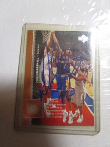 Signed Autographed Donyell Marshall 1996 Upper Deck #39 Golden State Warriors - Picture 1 of 1