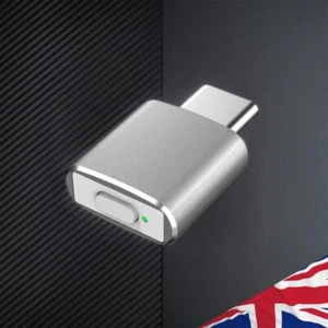 USB C Automatic Mouse Shaker Plug & Play Undetectable Keep Computer/Laptop Awake - Picture 1 of 8