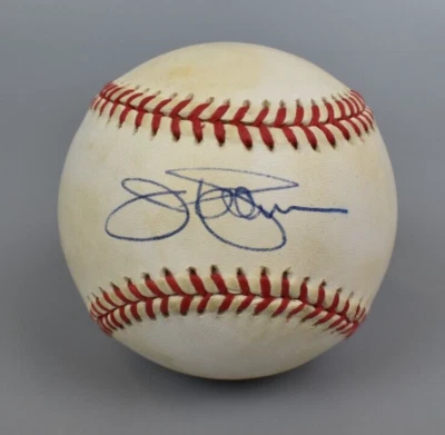 Jim Pamler Signed Autographed Vintage American League Baseball - Image 1 of 3