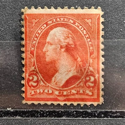 US Stamps Sc 279B, 2c Red, wmk191, VF MNH CV$25.00 (412W-02)-4 - Image 1 of 2