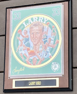 1993 Larry Bird Boston Celtics HOF NBA Collector's Plaque Limited Edition LE
