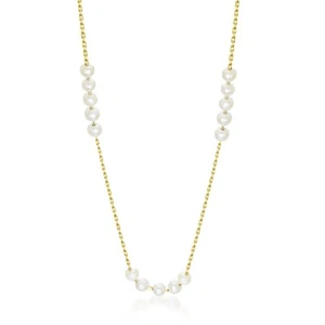 LeCarré Gargantilla Oro 18k Purity Multi Perlas GD126OA Perlas Cultivadas-42 cm - Imagen 1 de 7
