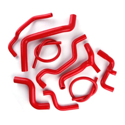 SILICONE RATIATOR HOSE FOR Volkswagen Golf 3 GTI 2L 8V 115HP 1992-1998 KIT RED - Imagem 1 de 4
