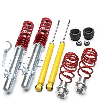 TA Technix coilover + perizia pezzi + cuscinetto a duomo Mii VW UP Skoda Citigo - Immagine 1 di 4