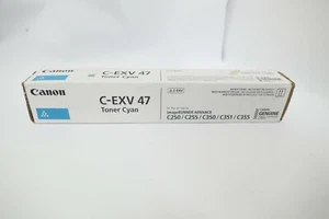Original Canon C-EXV 47 Toner cyan C250i, C255i, C350i, C350P, C351iF, C355i, - Picture 1 of 1